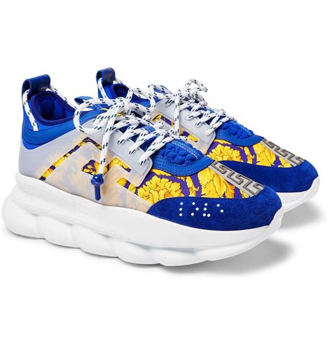 chain reaction versace blue